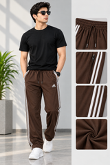 Premium Blue Striped Track Trouser