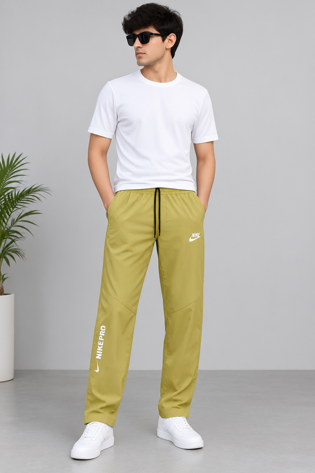 Men’s Black Sports Jogger Pants – Casual Athletic Track Trousers